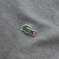 画像6: LACOSTE COTTON MOSS STITCH L/S POLO SHIRT (6)