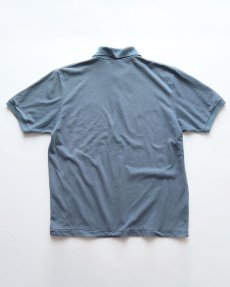 画像2: 〜00's LACOSTE COTTON MOSS STITCH S/S POLO SHIRT (2)