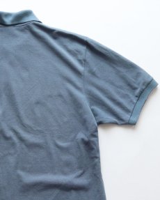 画像5: 〜00's LACOSTE COTTON MOSS STITCH S/S POLO SHIRT (5)