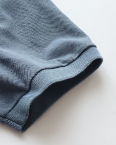 画像7: 〜00's LACOSTE COTTON MOSS STITCH S/S POLO SHIRT (7)
