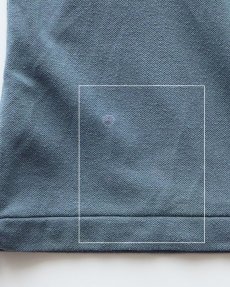 画像9: 〜00's LACOSTE COTTON MOSS STITCH S/S POLO SHIRT (9)