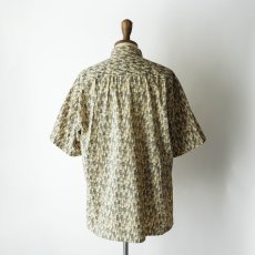 画像3: 90's CAMPIA COTTON ALL OVER PATTERN S/S BOX SHIRT (3)