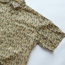 画像8: 90's CAMPIA COTTON ALL OVER PATTERN S/S BOX SHIRT (8)