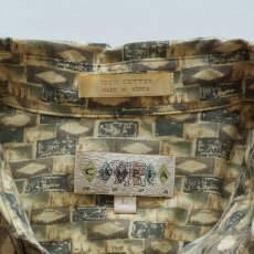 画像10: 90's CAMPIA COTTON ALL OVER PATTERN S/S BOX SHIRT (10)
