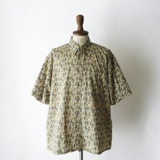 画像1: 90's CAMPIA COTTON ALL OVER PATTERN S/S BOX SHIRT (1)