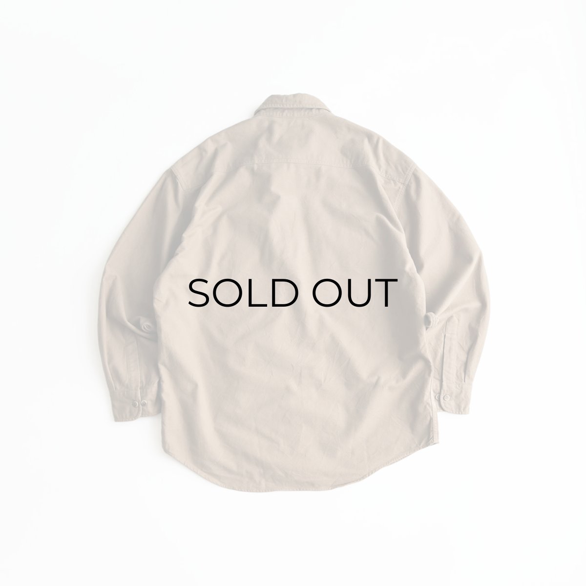 画像2: 90's ST. JOHN'S BAY COTTON CHAMOIS SHIRT (2)