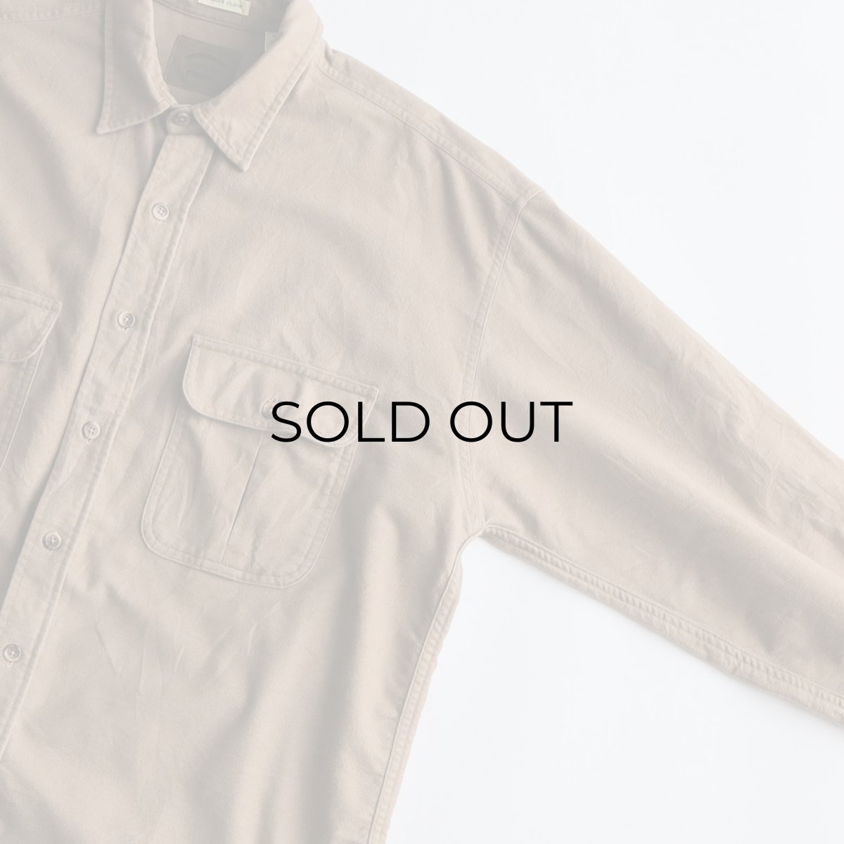 画像3: 90's ST. JOHN'S BAY COTTON CHAMOIS SHIRT (3)