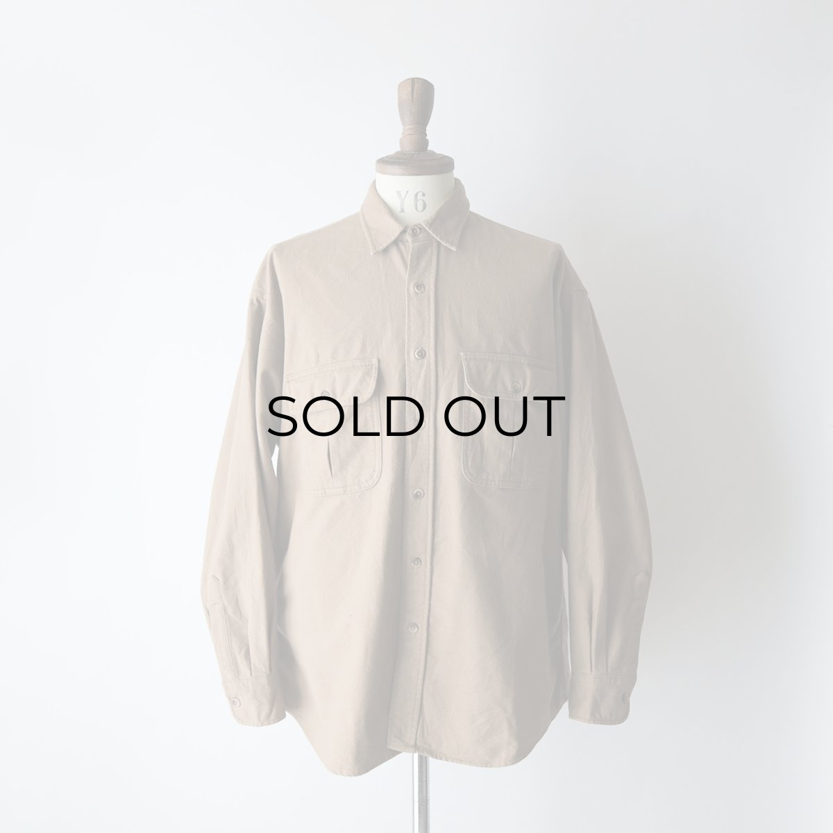 画像8: 90's ST. JOHN'S BAY COTTON CHAMOIS SHIRT (8)