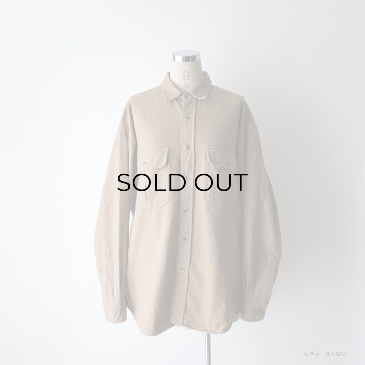 画像11: 90's ST. JOHN'S BAY COTTON CHAMOIS SHIRT (11)