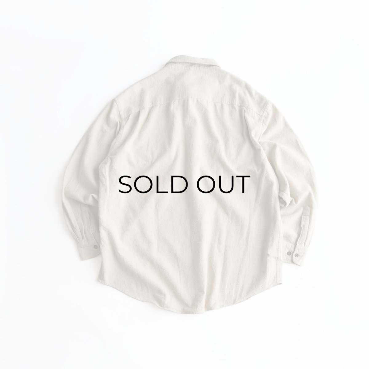 画像2: 90's ST. JOHN'S BAY COTTON CHAMOIS SHIRT (2)