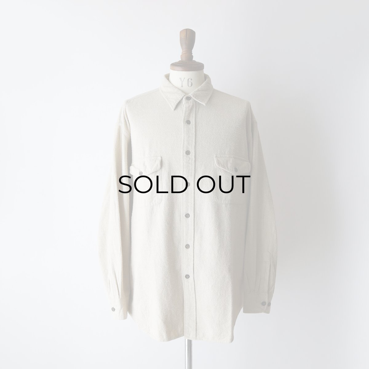 画像10: 90's ST. JOHN'S BAY COTTON CHAMOIS SHIRT (10)