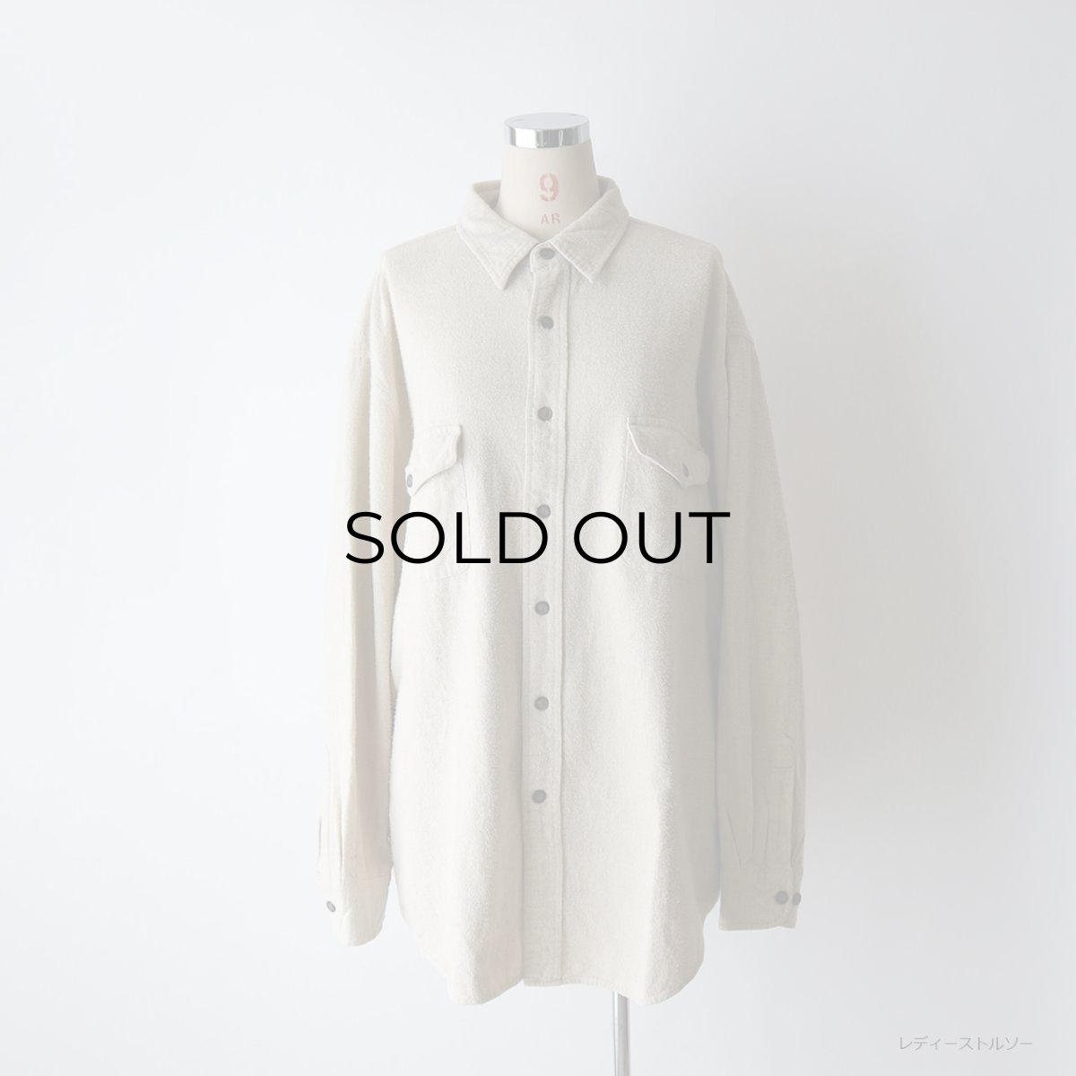 画像13: 90's ST. JOHN'S BAY COTTON CHAMOIS SHIRT (13)