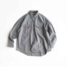 画像1: 90's ST. JOHN'S BAY COTTON CHAMOIS SHIRT (1)