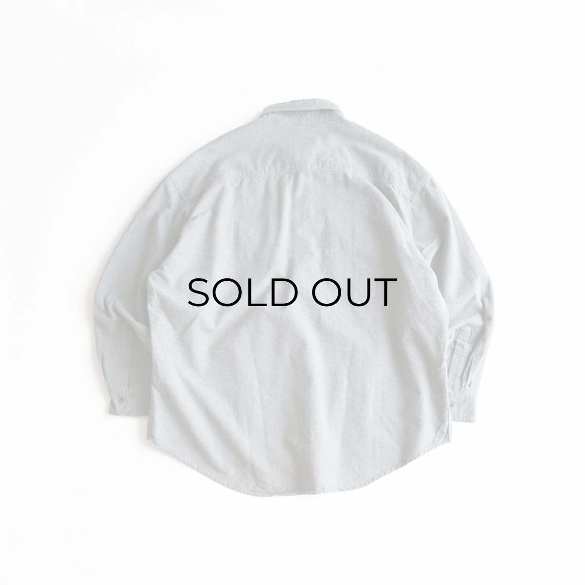 画像2: 90's ST. JOHN'S BAY COTTON CHAMOIS SHIRT (2)