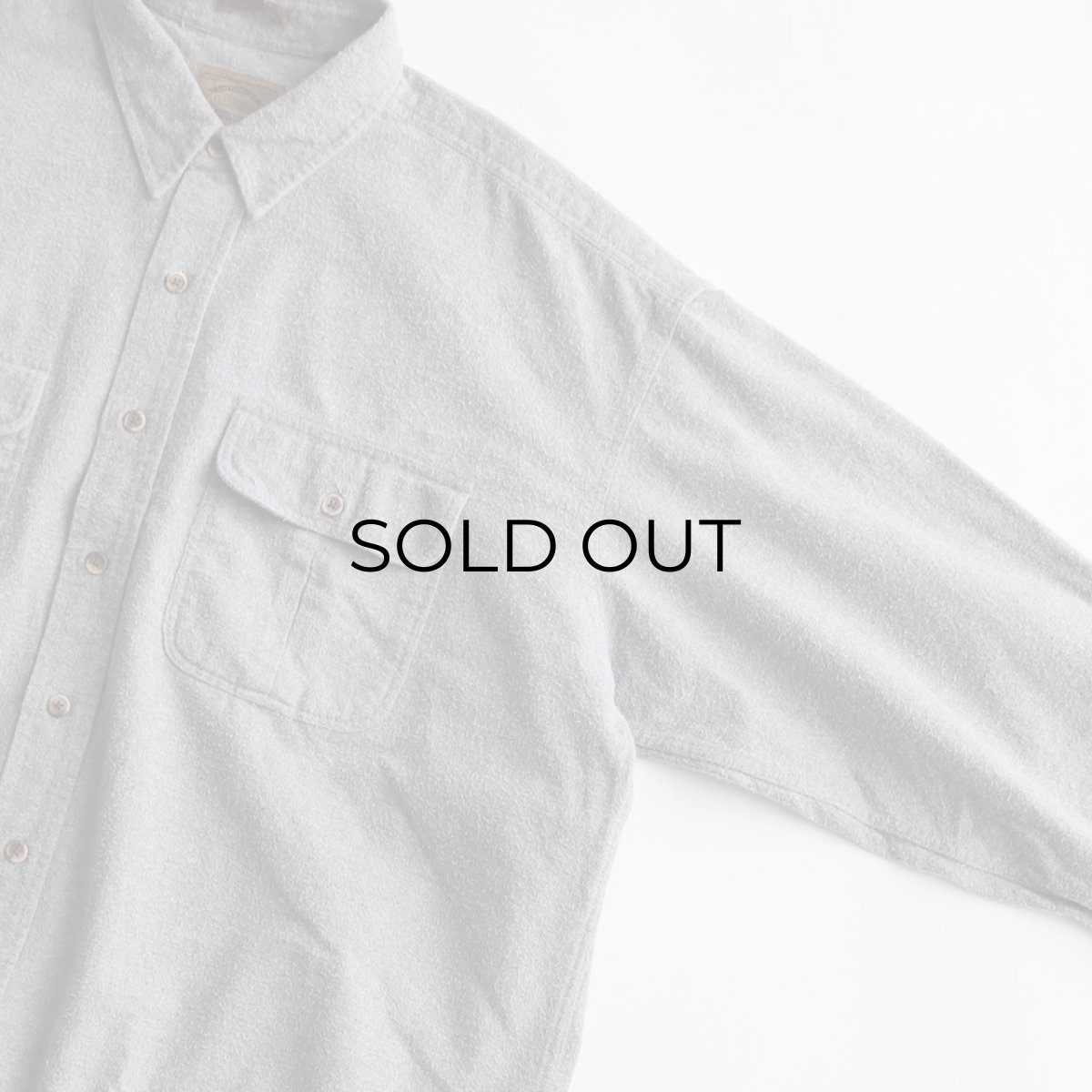 画像3: 90's ST. JOHN'S BAY COTTON CHAMOIS SHIRT (3)