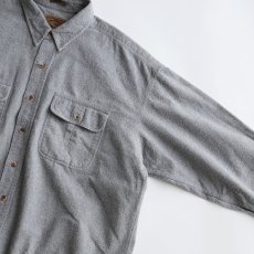 画像3: 90's ST. JOHN'S BAY COTTON CHAMOIS SHIRT (3)