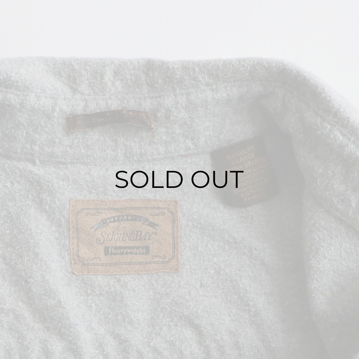 画像6: 90's ST. JOHN'S BAY COTTON CHAMOIS SHIRT (6)