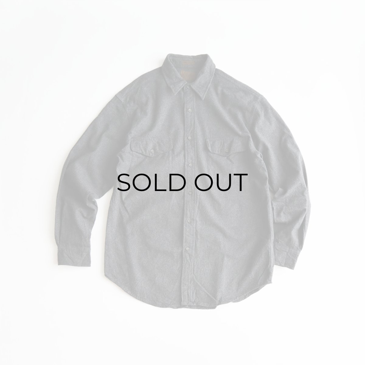 画像1: 90's ST. JOHN'S BAY COTTON CHAMOIS SHIRT (1)