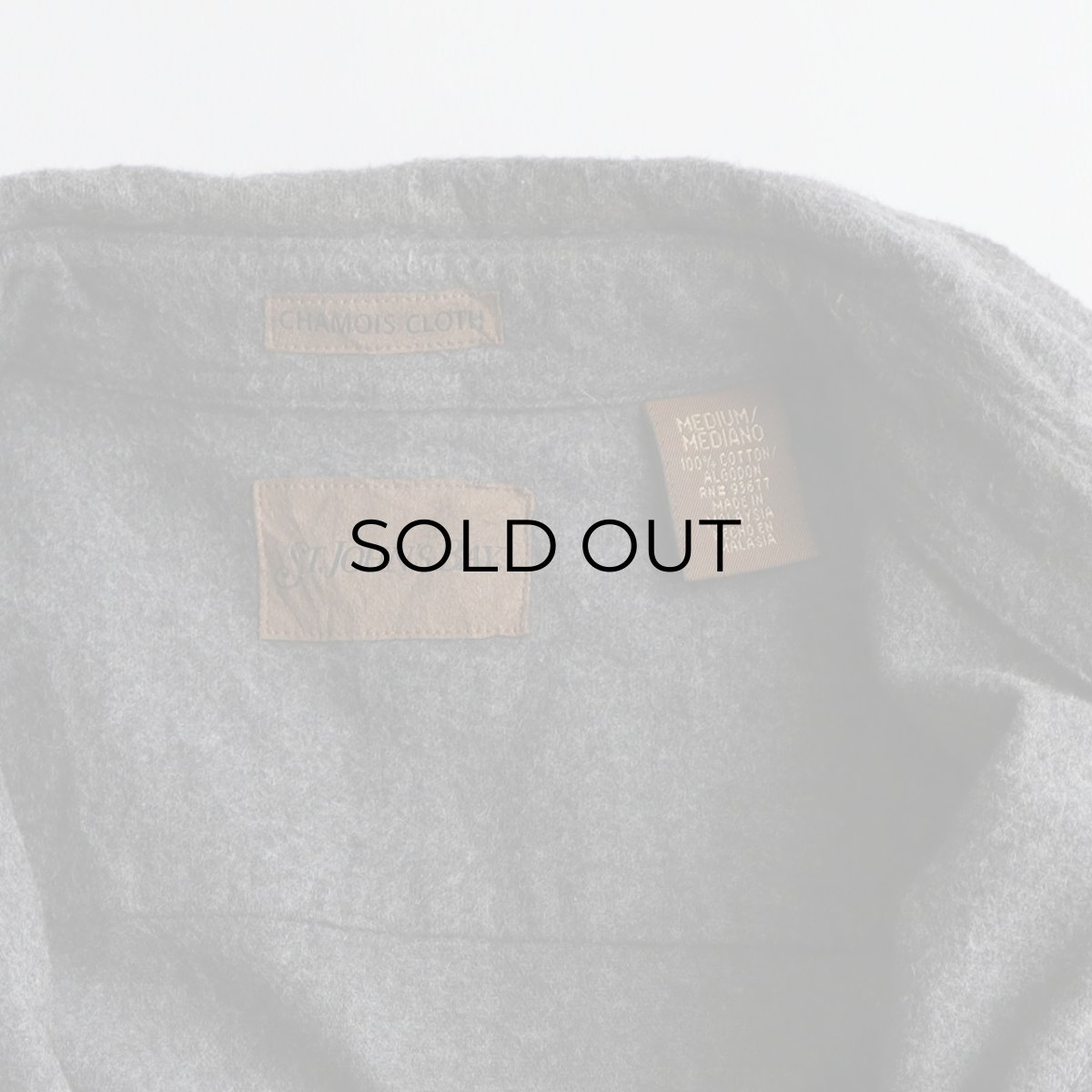 画像7: 90's ST. JOHN'S BAY COTTON CHAMOIS SHIRT (7)