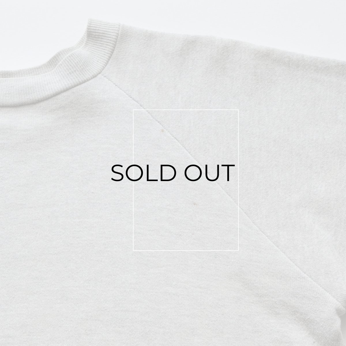 画像8: 50's HANES "WIND SHIELD" COTTON PLAIN CREW NECK SWEAT "MINT CONDITION" (8)