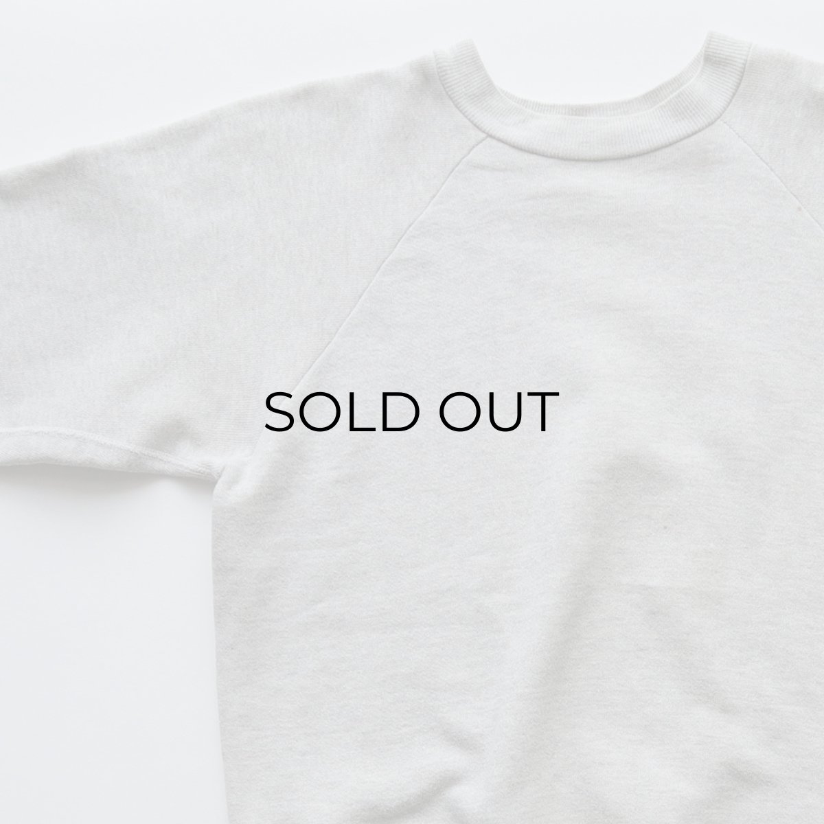 画像3: 50's HANES "WIND SHIELD" COTTON PLAIN CREW NECK SWEAT "MINT CONDITION" (3)