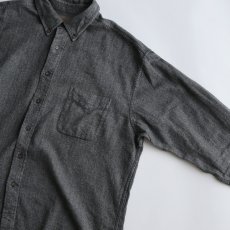 画像3: 90's ST. JOHN'S BAY COTTON HERRINGBONE FLANNEL B/D SHIRT (3)