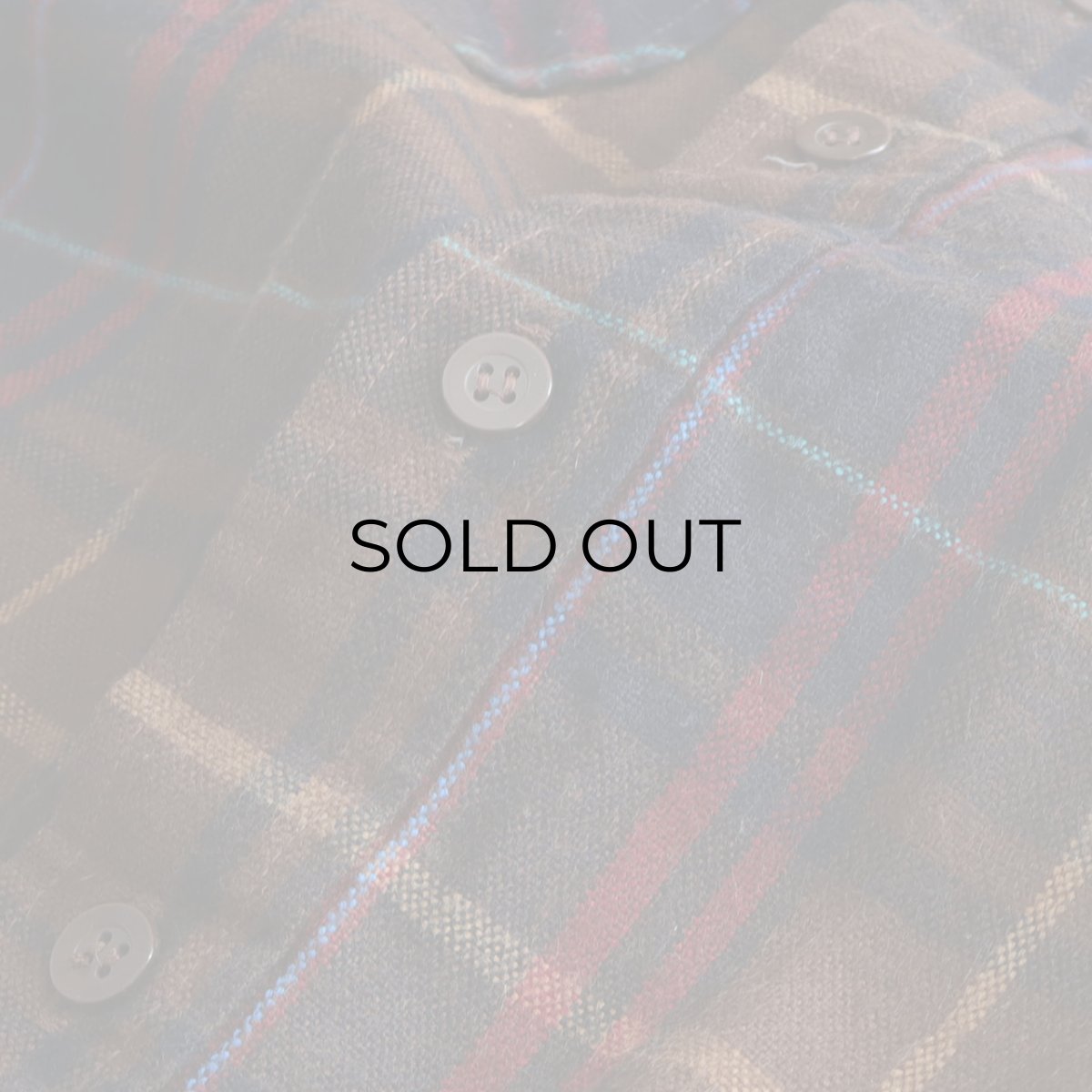 画像9: 〜80's OAKTON ACRYLIC CHECK QUILTED LINING BOX SHIRT (9)