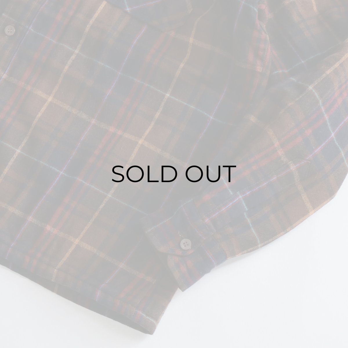 画像6: 〜80's OAKTON ACRYLIC CHECK QUILTED LINING BOX SHIRT (6)