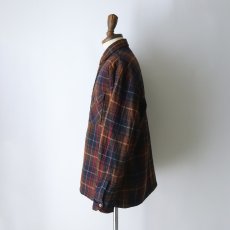 画像11: 〜80's OAKTON ACRYLIC CHECK QUILTED LINING BOX SHIRT (11)