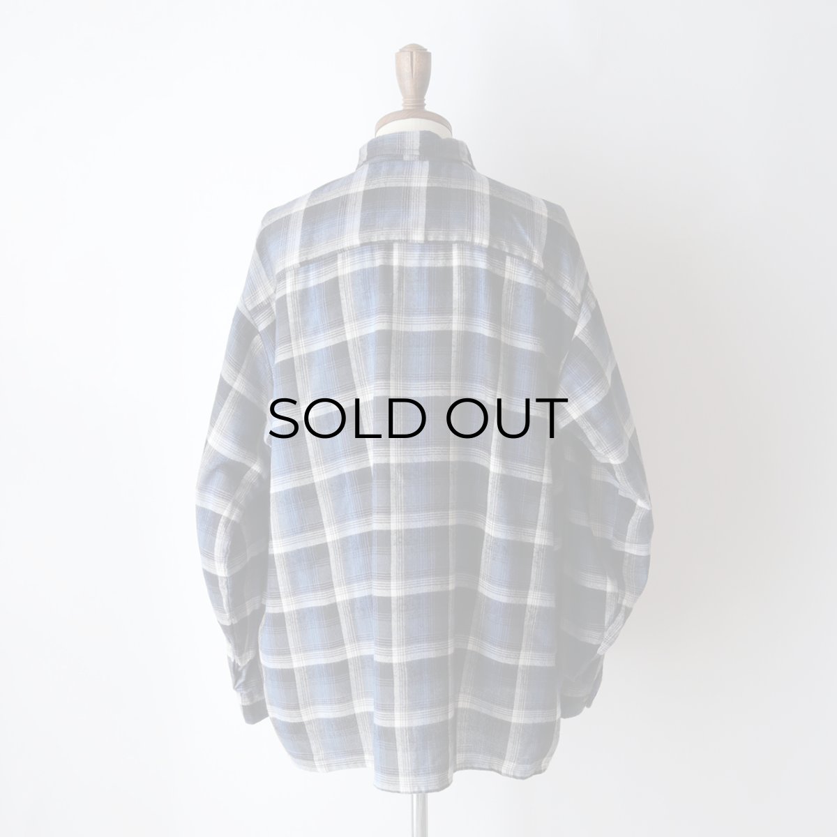画像11: 80's VAN HEUSEN ACRYLIC CHECK BOX SHIRT (11)