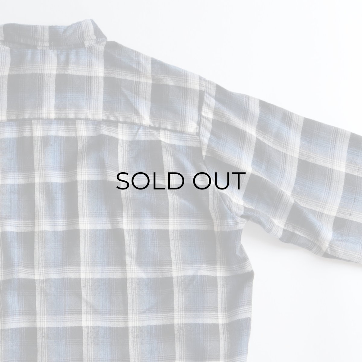 画像6: 80's VAN HEUSEN ACRYLIC CHECK BOX SHIRT (6)