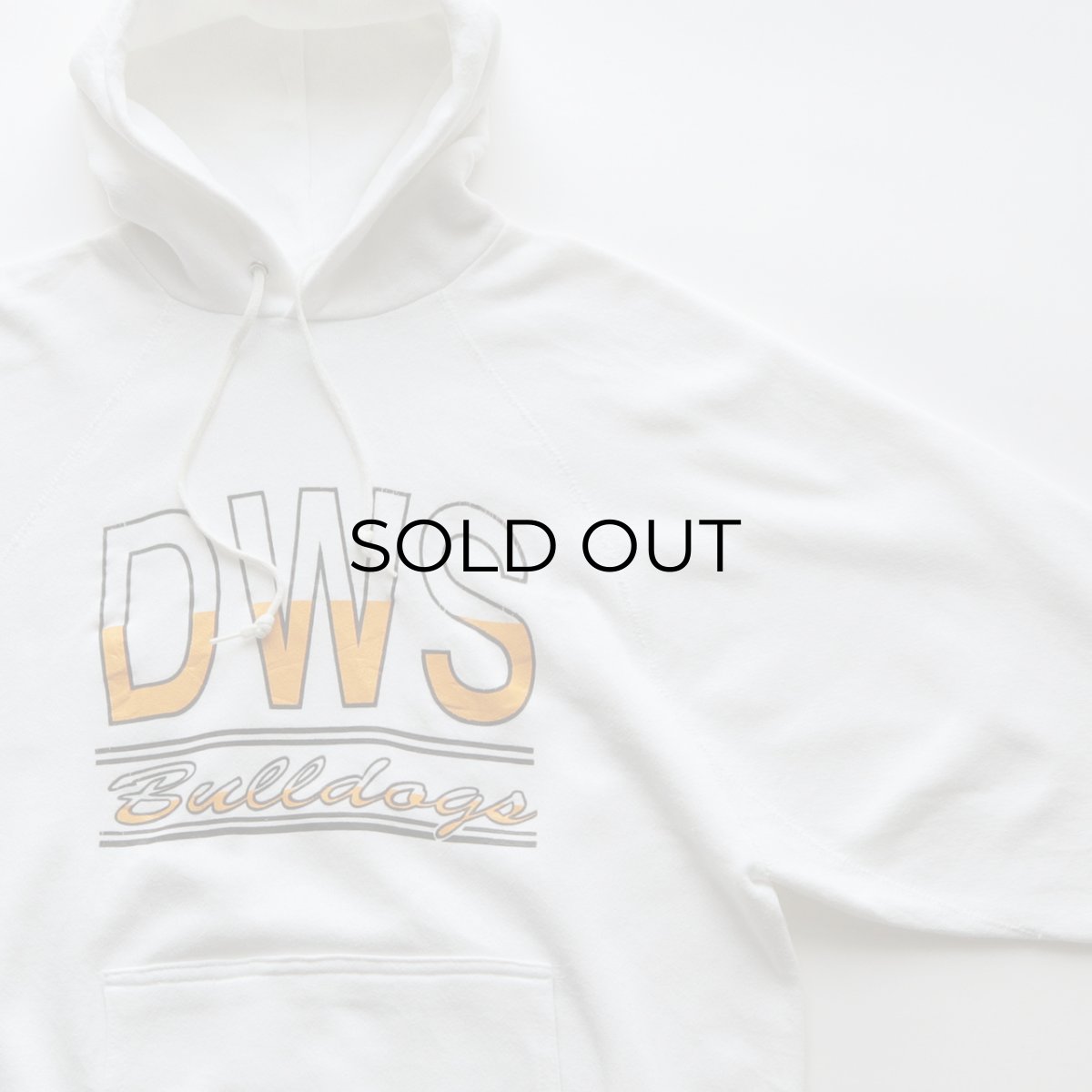 画像3: 〜80's DISCUS PRINT SWEAT PULLOVER PARKA "DWS" "MADE IN USA" (3)