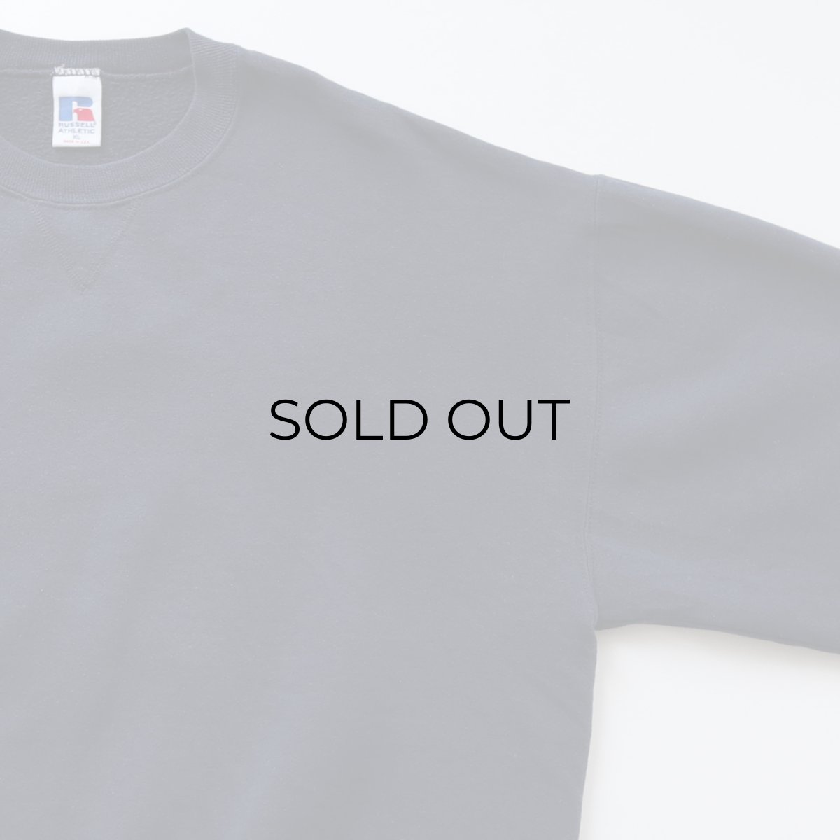 画像3: 90's RUSSELL PLAIN CREW NECK SWEAT "MADE IN USA" (3)