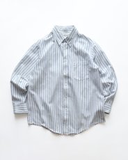 画像1: 〜90's J.J. COCHRAN OXFORD STRIPE B/D SHIRT "MADE IN USA" (1)