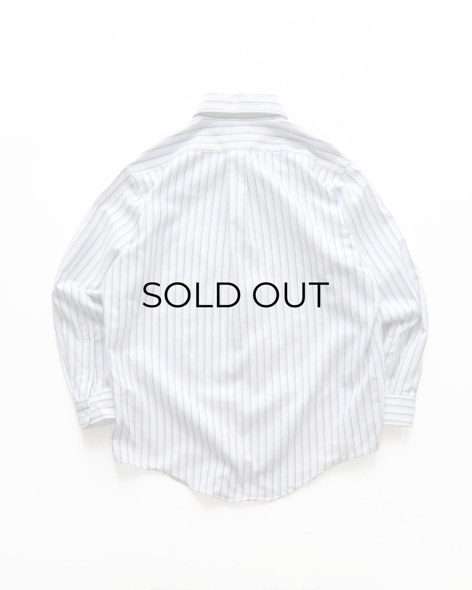 画像2: 〜90's J.J. COCHRAN OXFORD STRIPE B/D SHIRT "MADE IN USA" (2)