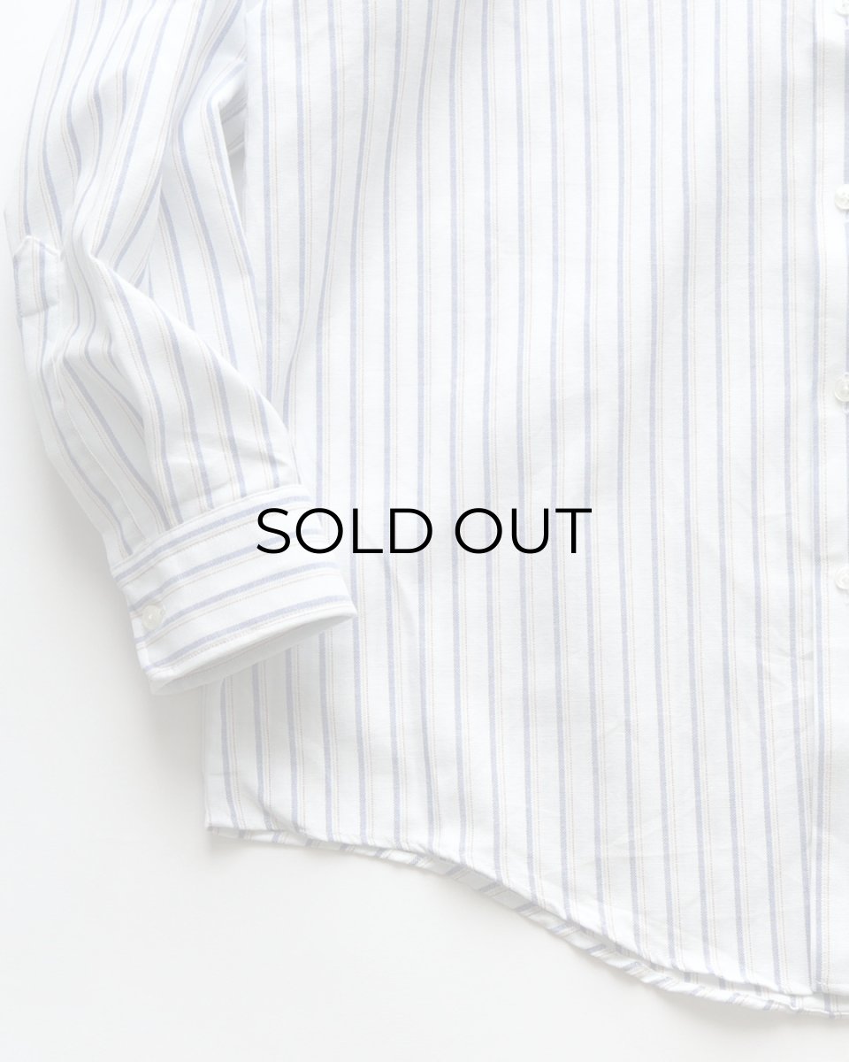 画像4: 〜90's J.J. COCHRAN OXFORD STRIPE B/D SHIRT "MADE IN USA" (4)