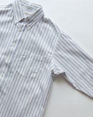 画像3: 〜90's J.J. COCHRAN OXFORD STRIPE B/D SHIRT "MADE IN USA" (3)