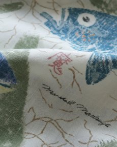 画像10: 〜90's Marshall Madruga COLLECTION by REYN SPOONER COTTON ALL OVER PATTERN S/S B/D PULLOVER HAWAIIAN SHIRT (10)
