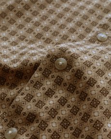 画像7: 90's claiborne COTTON ALL OVER PATTERN S/S SHIRT (7)