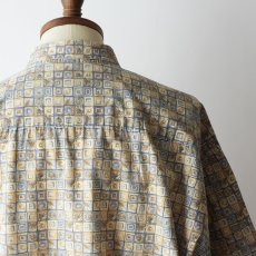 画像5: 90's CAMPIA COTTON ALL OVER PATTERN S/S BOX SHIRT (5)