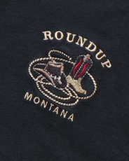 画像4: 00's Hanes COTTON EMBROIDERED S/S TEE "ROUNDUP MONTANA" (4)