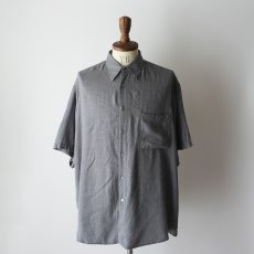 画像1: PERRY ELLIS RAYON DOT PATTERN S/S SHIRT (1)