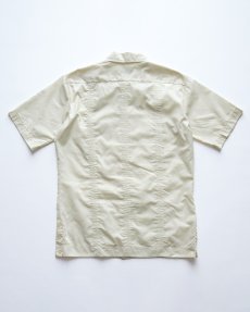 画像2: 〜80's DON ROBERT COTTON POLYESTER S/S GUAYABERA SHIRT (2)