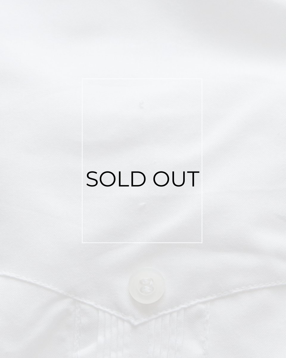 画像8: OLD Gueros COTTON POLYESTER S/S LOOP COLLAR GUAYABERA SHIRT (8)