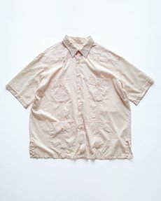 画像1: 80's EDITIONS by VAN HEUSEN COTTON POLYESTER S/S GUAYABERA SHIRT (1)