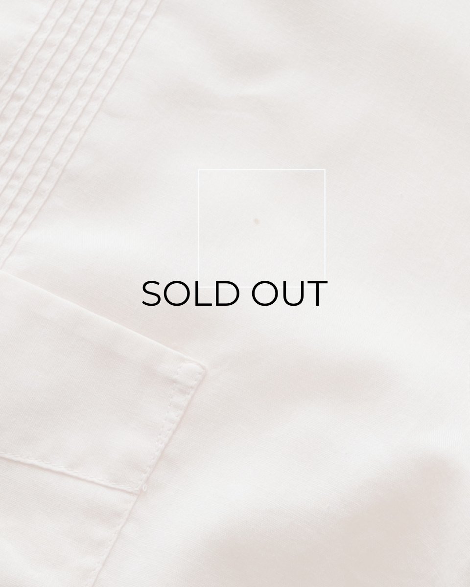 画像13: 80's EDITIONS by VAN HEUSEN COTTON POLYESTER S/S GUAYABERA SHIRT (13)