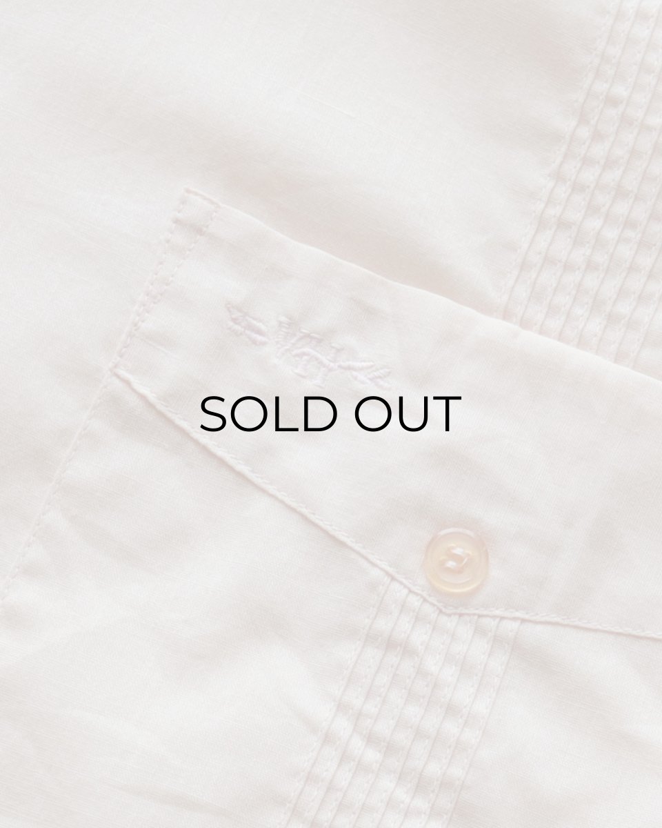 画像8: 80's EDITIONS by VAN HEUSEN COTTON POLYESTER S/S GUAYABERA SHIRT (8)