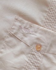 画像8: 80's EDITIONS by VAN HEUSEN COTTON POLYESTER S/S GUAYABERA SHIRT (8)