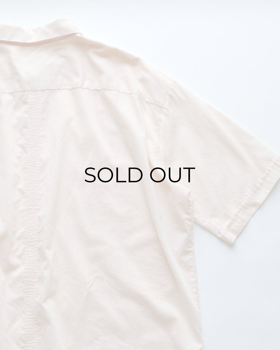 画像6: 80's EDITIONS by VAN HEUSEN COTTON POLYESTER S/S GUAYABERA SHIRT (6)