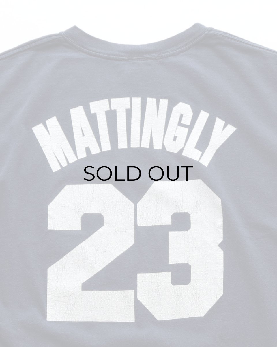 画像5: 90's COOPERSTOWN COLLECTION COTTON W-PRINT S/S TEE "MATTINGLY 23" (5)